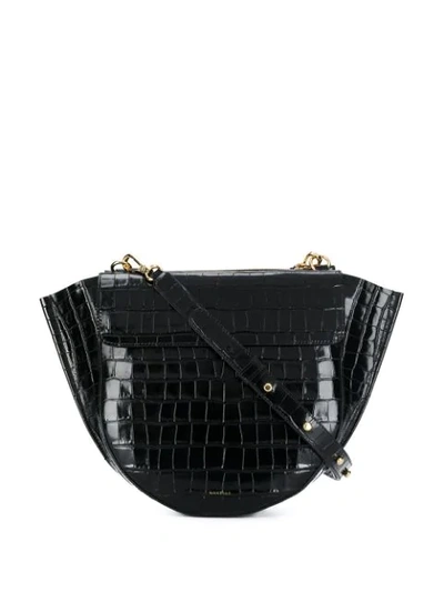 Wandler Hortensia Medium Bucket Bag In Black