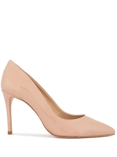 Schutz Patent Pointed Pumps In Pink