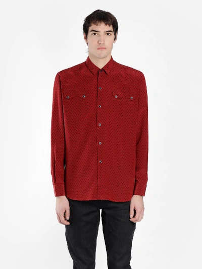 Saint Laurent Shirts In Red
