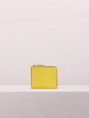 Kate Spade Margaux Small Bifold Wallet In Vibrant Canary