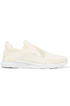 Apl Athletic Propulsion Labs Women's Techloom Bliss Knit Slip-on Sneakers In Cream