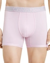 Calvin Klein Customized Stretch Boxer Briefs In Parfait Pink