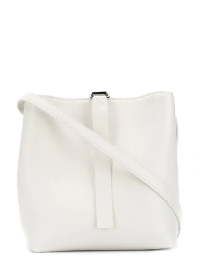 Proenza Schouler Crossbody Frame Bag In White