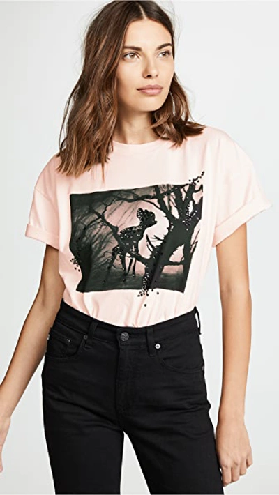 Coach 1941 X Disney Bambi T-shirt In Pink