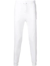 Maison Kitsuné Tapered Track Pants In White