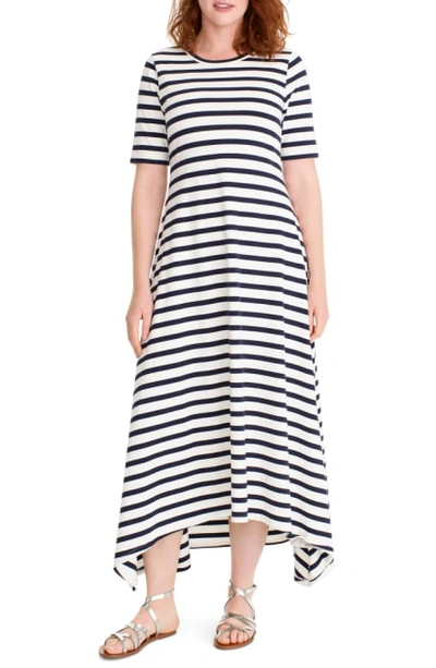J crew striped knit maxi dress hotsell
