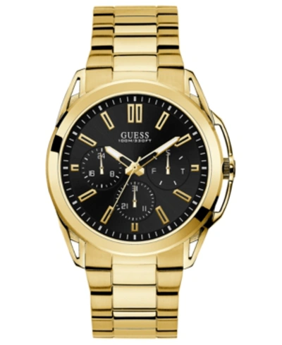 Guess Men's Gold-tone Stainless Steel Bracelet Watch 44mm