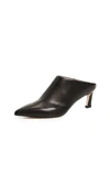 Stuart Weitzman Mira Mules In Nero