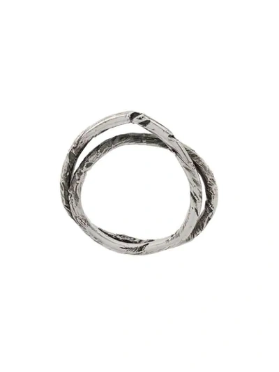 Angostura Interlaced Silver Ring