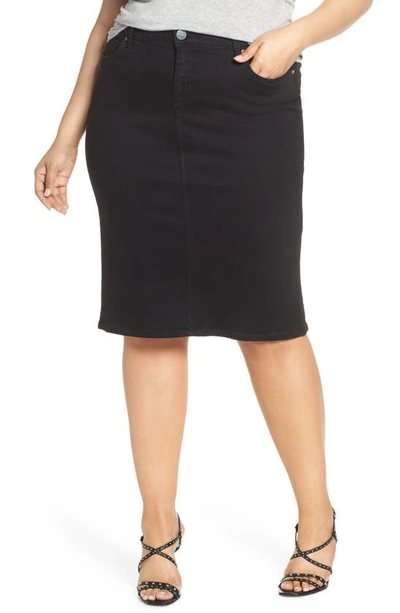 Slink Jeans Denim Skirt In Rikki