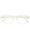 Monocle Eyewear Chunky Suburra Glasses In Neutrals