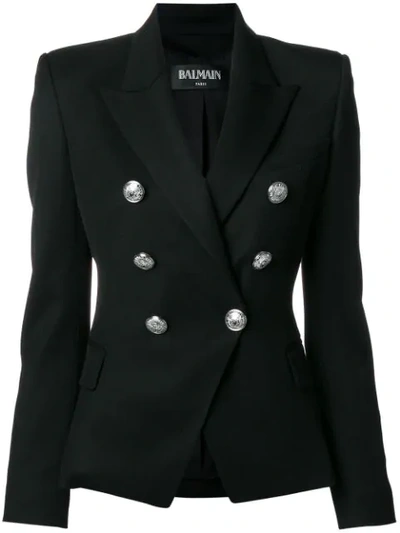 Balmain Blazer In Black