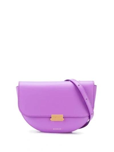 Wandler Anna Buckle Belt Bag - Purple