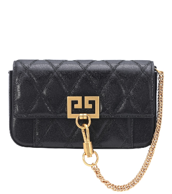 Givenchy Pocket Mini Pouch Convertible Clutch/Belt Bag - Golden ...