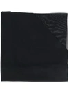 Fisico Lightweight Scarf In Black