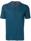 Transit Mesh Knit T-shirt - Blue