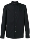 Michael Michael Kors Button-up Shirt In Black