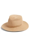 Eric Javits Bayou Packable Squishee Fedora - Brown In Natural