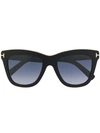 Tom Ford Julie Sunglasses In Black