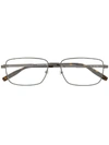 Montblanc Rectangular Frame Glasses - Brown