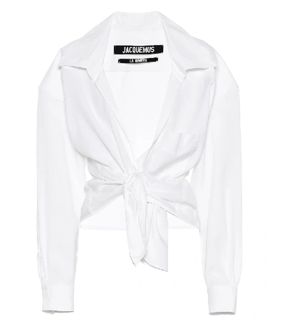 Jacquemus La Chemise Pavia Shirt In White