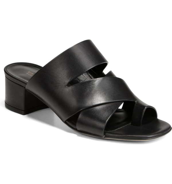 via spiga black sandals