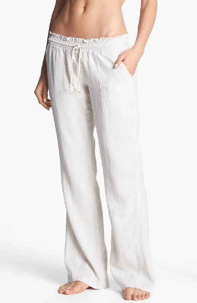 Roxy 'oceanside' Beach Pants In Stone