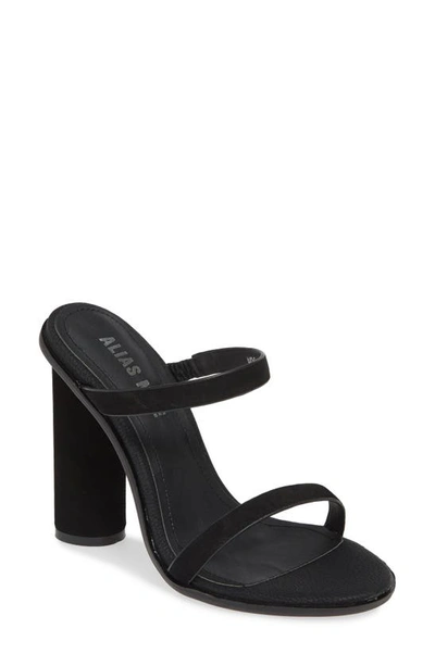 Alias Mae Amina Sandal In Black Nubuck