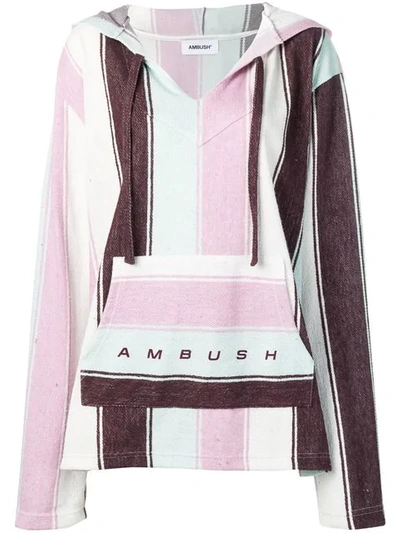 Ambush Colour Block Print Tunic In Pink