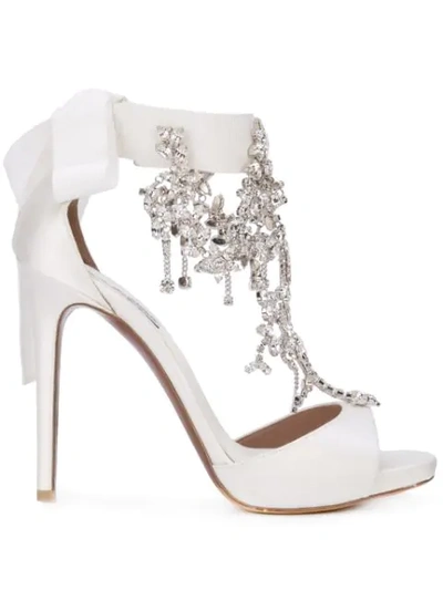 Tabitha Simmons Here She Comes Sandals In White