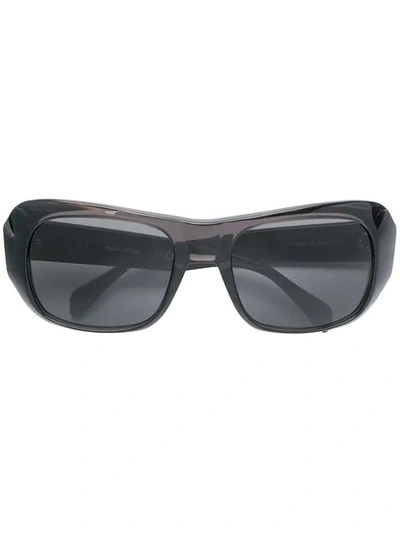 Celine Oversized Frame Sunglasses In Grey