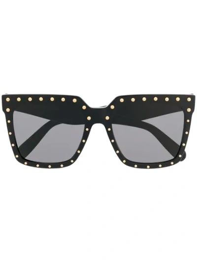 Celine Oversized Sunglasses In Black