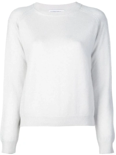 Alexandra Golovanoff Moon Mila Cashmere Sweater In White