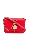 Jw Anderson Nano Keyts Bag - Red