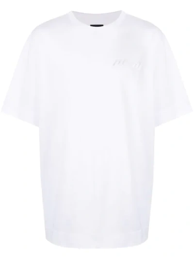 Juunj Juun.j Lockeres T-shirt - Weiss In White