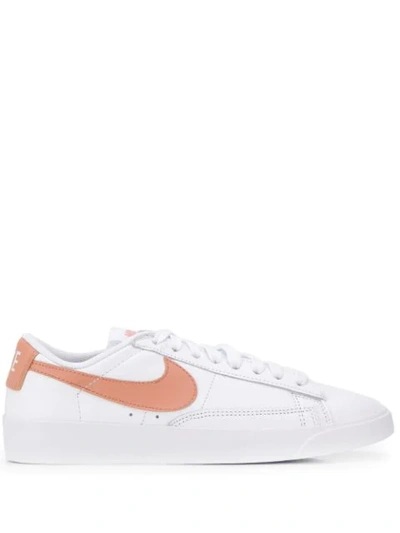 Nike Blazer Low Top Sneakers In White