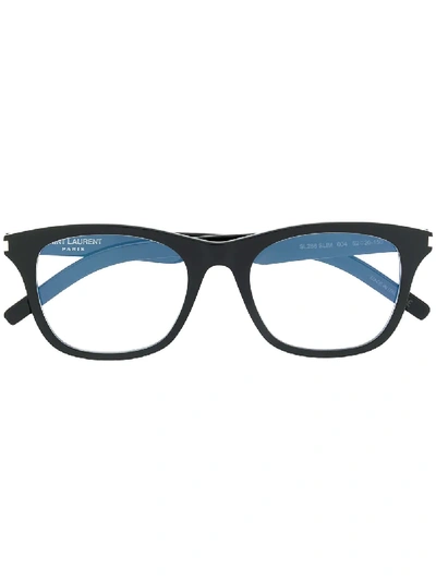 Saint Laurent Eyewear Square Frame Glasses - Black