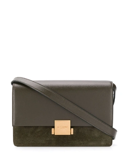Saint Laurent Schultertasche Mit Klappe - Braun In Brown