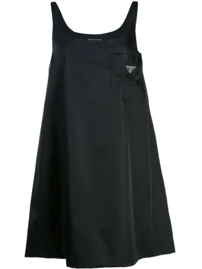 Prada Short Shift Dress - 黑色 In Black