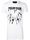 Philipp Plein Printed T-shirt In White