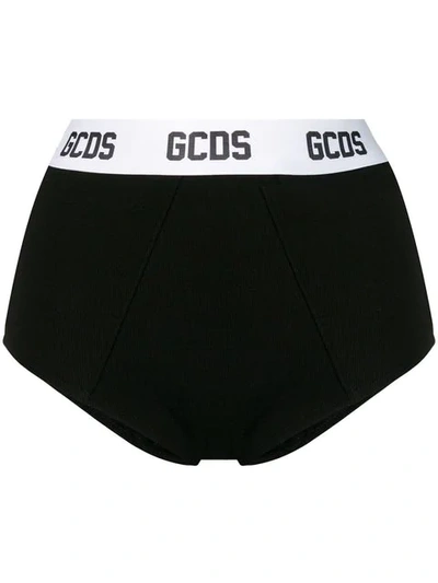 Gcds Classic Culotte Briefs - Black