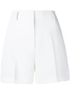 Michael Kors Tailored Fitted Shorts In White