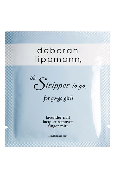 Deborah Lippmann The Stripper To Go Lavender Nail Lacquer Remover Finger Mitt