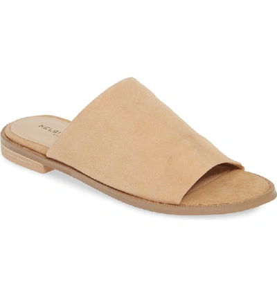 Kelsi Dagger Brooklyn Ruthie Slide Sandal In Tan Suede