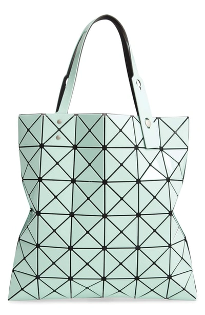 Bao Bao Issey Miyake Lucent Tote - Blue In Light Mint/ Mint