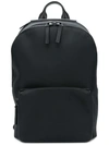 Troubadour Rucksack Mit Reissverschluss In Black