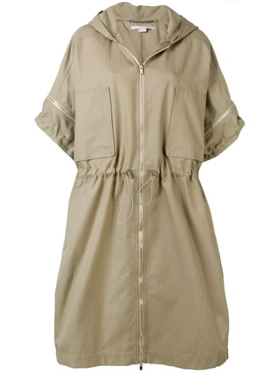 Stella Mccartney 'blake' Parka In Neutrals