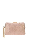 Serpui Rhinestone Embellished Clutch Bag - Pink