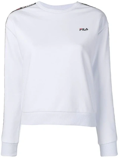 Fila Logo Sweatshirt - White