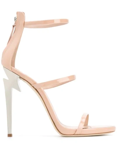 Giuseppe Zanotti Harmony G Heel Sandals In Pink
